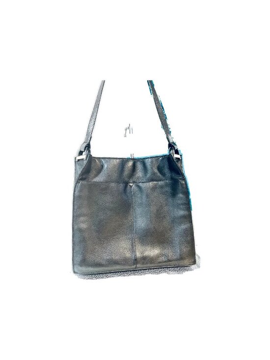 Handbags - Gucci Black Pebbled Leather Shoulder Tote Approx 11-12 W x 10-11 H x 3-4 D